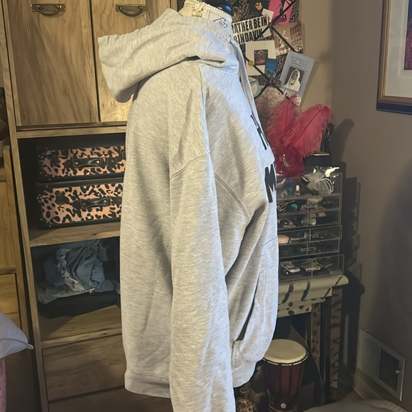 Heavily Meditated Gray Hoodie - Medium - Picture 2 of 4